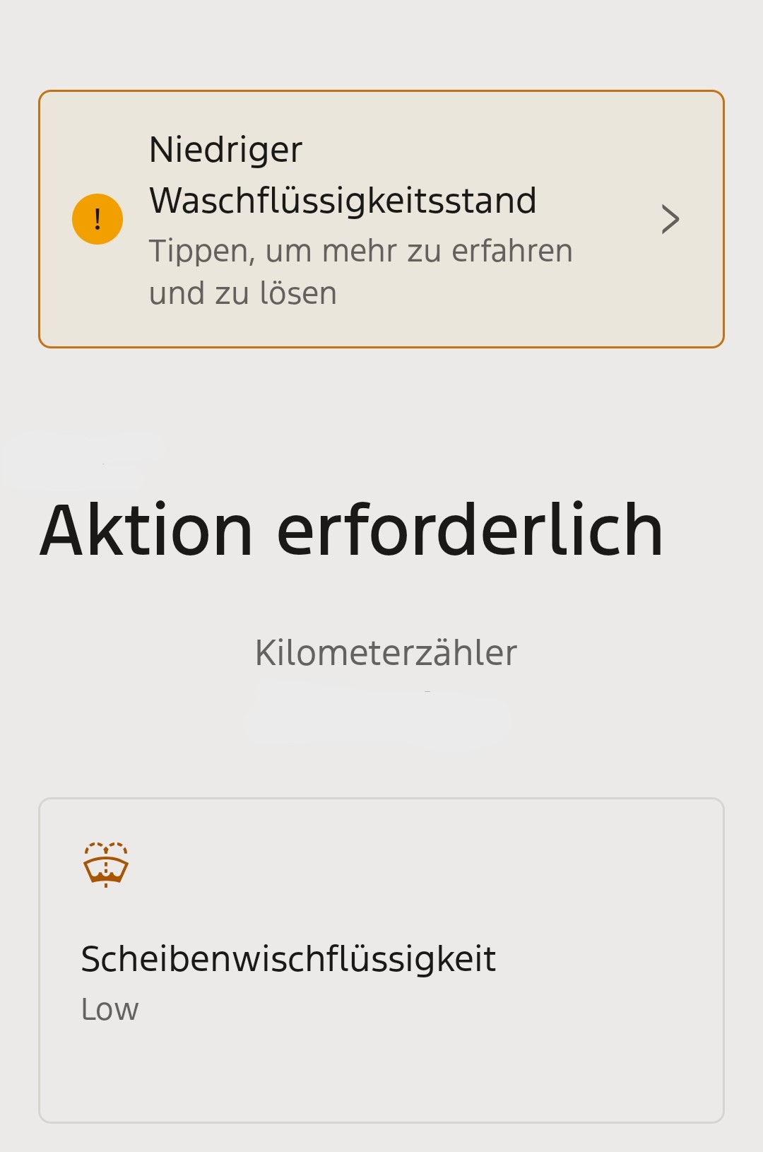 Waschflüssigkeit