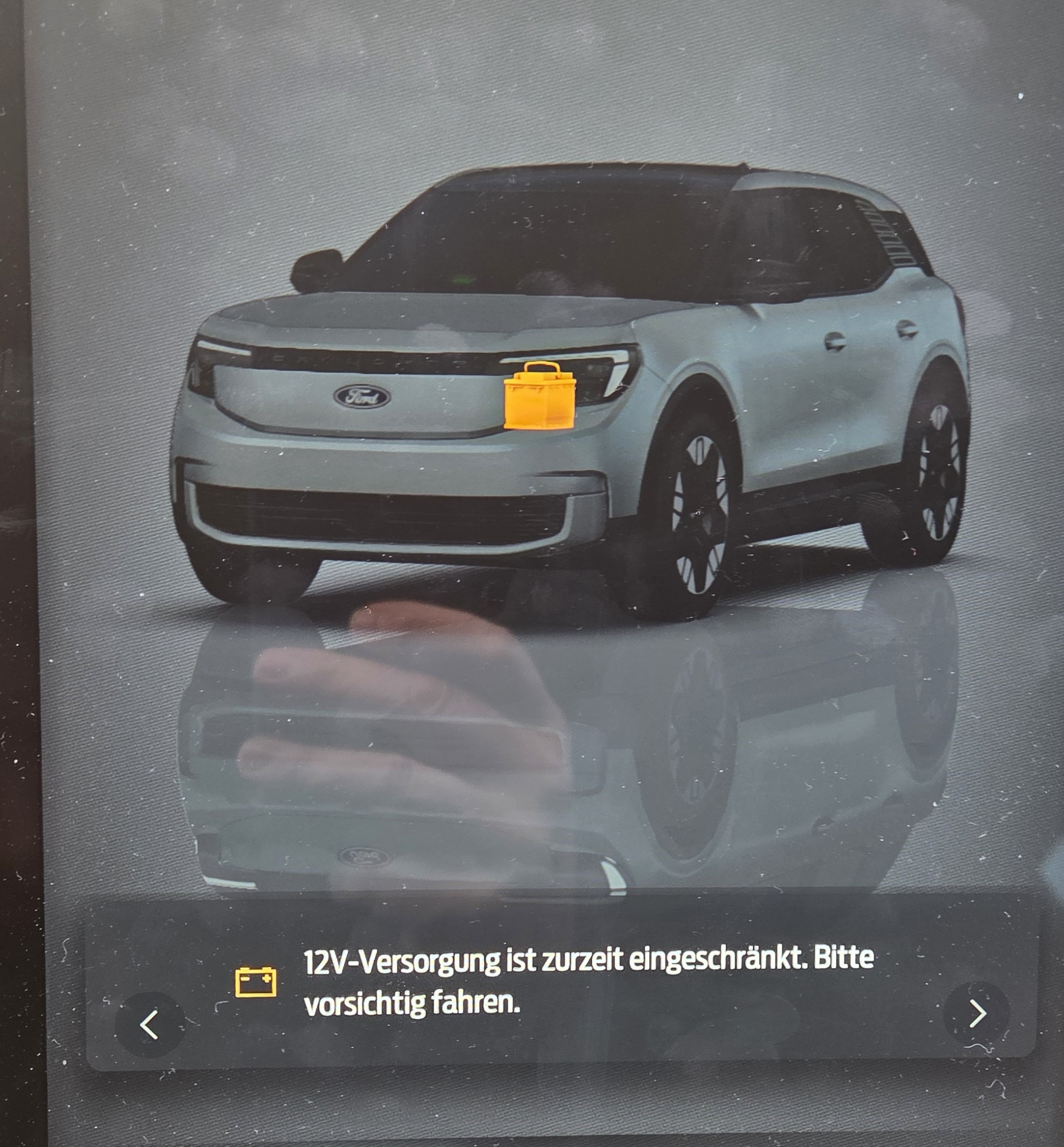 Defekte 12V Batterie