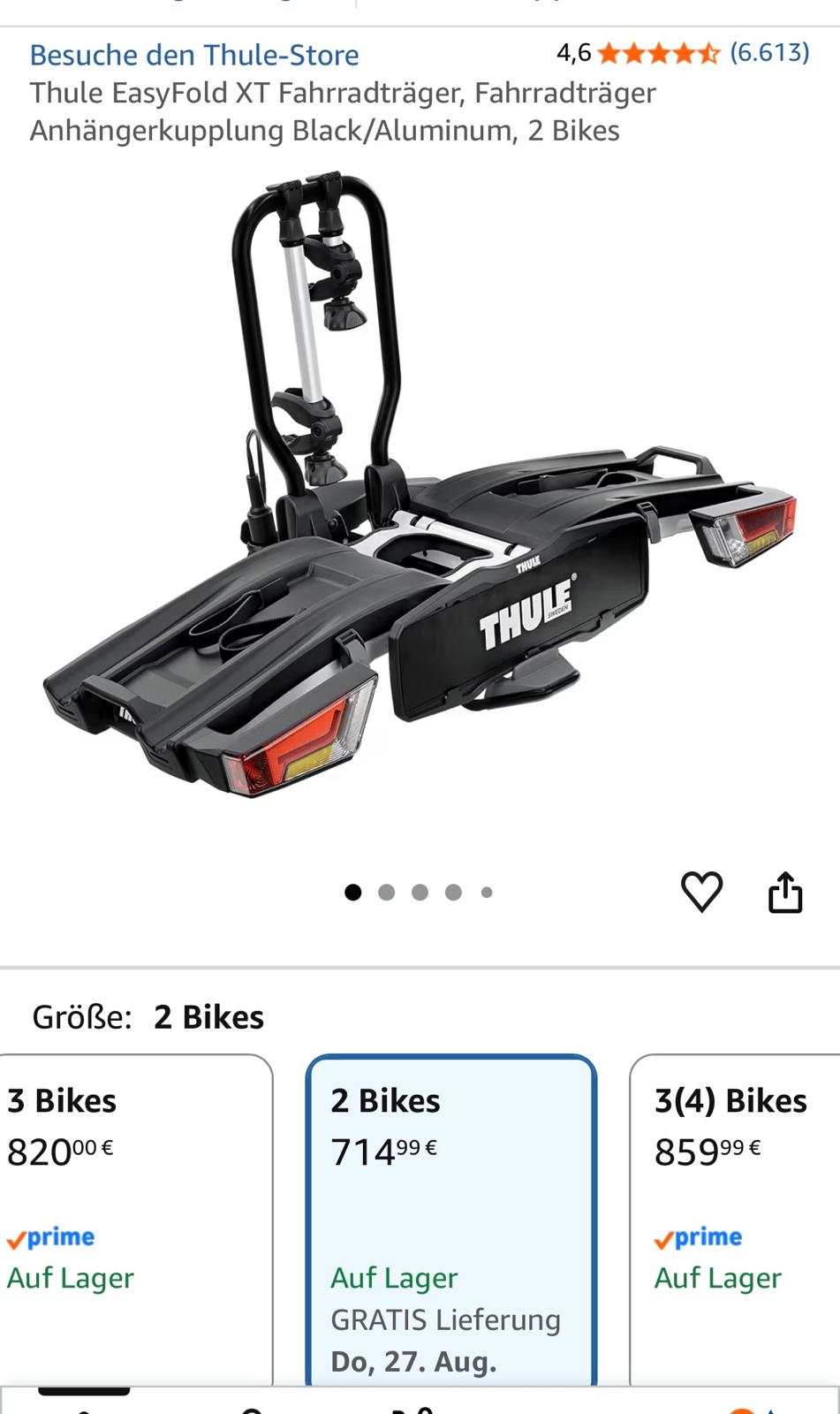 Thule Fahrradträger